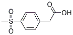 4-(METHANESULPHONYL)PHENYLACETIC ACID 结构式