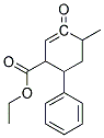 3-METHYL-5-PHENYL-6-ETHOXYCARBONYLCYCLOHEXEN-2-ON 结构式