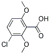 3-Chloro-2,6-dimethoxybenzoic acid 结构式