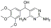 (RS)-(2,4-DIAMINOPYRIMIDIN-5-YL)(3,4,5-TRIMETHOXYPHENYL)METHANOL 结构式