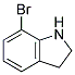 7-溴二氢吲哚 结构式