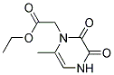 2-(3,4-二氢-6-甲基-2,3-二氧代吡嗪-1(2H)-基)乙酸乙酯 结构式