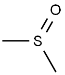 DIMETHYL SULFOXIDE ACS REAGENT 结构式