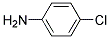 4-CHLOROANILINE SOLUTION 100UG/ML IN METHANOL 5ML 结构式