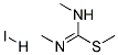 METHYL N-METHYL-(METHYLAMINO)METHANIMIDOTHIOATE HYDROIODIDE, TECH 结构式