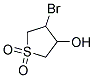 3-BROMO-4-HYDROXYTETRAHYDRO-1H-1LAMBDA~6~-THIOPHENE-1,1-DIONE, TECH 结构式