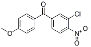 (3-CHLORO-4-NITROPHENYL)(4-METHOXYPHENYL)METHANONE, TECH 结构式