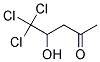 5,5,5-TRICHLORO-4-HYDROXYPENTAN-2-ONE, TECH 结构式