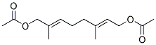 8-(ACETYLOXY)-2,6-DIMETHYLOCTA-2,6-DIENYL ACETATE, TECH 结构式