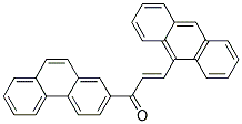 3-(9-ANTHRYL)-1-(2-PHENANTHRYL)PROP-2-EN-1-ONE, TECH 结构式