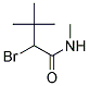 N1,3,3-TRIMETHYL-2-BROMOBUTANAMIDE, TECH 结构式