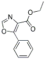 ETHYL 5-PHENYL-1,3-OXAZOLE-4-CARBOXYLATE, TECH 结构式