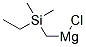 DIMETHYLETHYLSILYLMETHYLMAGNESIUM CHLORIDE.5M THF 结构式