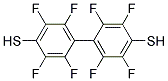 4,4'-DIMERCAPTOOCTAFLUOROBIPHENYL 结构式