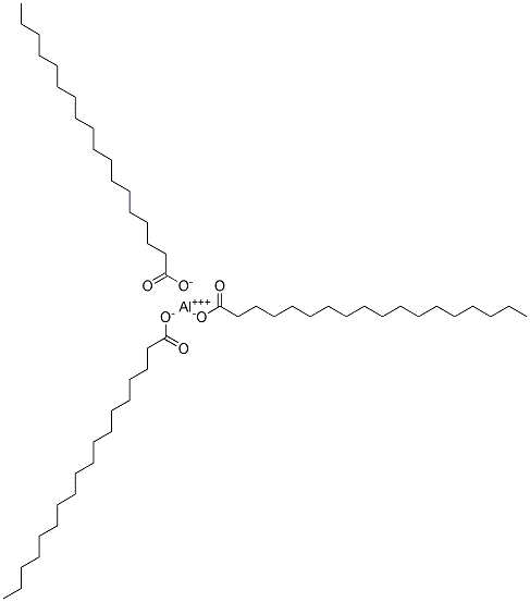 ALUMINIUM STEARATE PURE 结构式
