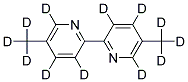 5,5'-DIMETHYL-2,2'-DIPYRIDYL-D12 结构式