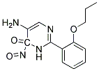 5-AMINO-4-NITROSO-2-(2-PROPOXYPHENYL)PYRIMIDIN-4(3H)-ONE 结构式