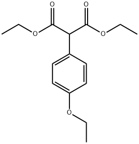 DIETHYL 4-ETHOXYPHENYLMALONATE 结构式