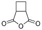 CYCLOBUTANE-1,2-DICARBOXYLIC ANHYDRIDE, 95+% 结构式