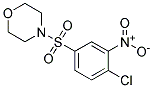 4-[(4-CHLORO-3-NITROPHENYL)SULPHONYL]MORPHOLINE 结构式
