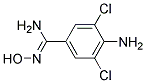 4-AMINO-3,5-DICHLOROBENZAMIDOXIM 结构式