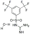 {[AMINO(IMINO)METHYL]AMINO}[3,5-DI(TRIFLUOROMETHYL)PHENYL]DIOXO-LAMBDA~6~-SULPHANE HYDRATE 结构式