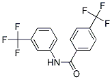 N-[3-(TRIFLUOROMETHYL)PHENYL]-4-(TRIFLUOROMETHYL)BENZAMID 结构式