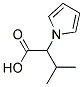 3-甲基-2-(1H-吡咯-1-基)丁酸 结构式