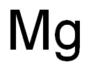 MAGNESIUM GRANULES, -12+50 MESH, 99.8% (METALS BASIS) 结构式
