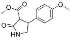 3-甲氧羰基-4-(4`-甲氧苯基)-2-吡咯啉酮 结构式