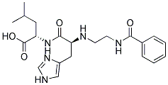 N-马尿酰-L-组氨酰-L-亮氨酸 结构式