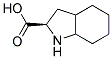 (2R, 3R, 7R)-Octahydro-1H-indole-2-carboxylic acid  结构式