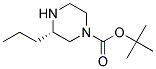 (S)-1-BOC-3-丙基哌嗪 结构式