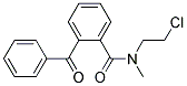 N-Chloroethyl-N-Methyl-2-Benzoyl-Benzamide 结构式