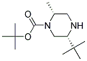 (2R,5R)-1-Boc-5-Tert-Butyl-2-Methyl-Piperazine 结构式