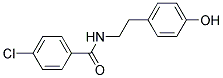 N-(P-Chloro-Benzoyl)Tyramine 结构式