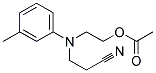 N-Cyanoethyl-N-Acetoxyethyl-M-Toluidine 结构式