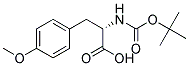 Boc-L-4-甲氧基苯丙氨酸 结构式