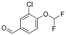 3-Chloro-4-(Difluoromethoxy)Benzaldehyde 结构式