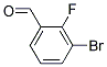 3-溴-2-氟苯甲醛3-BROMO-2-FLUOROBENZALDEHYDE 结构式