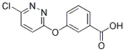 3-(6-Chloropyridazin-3-yloxy)benzoic acid 结构式