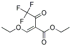 Ethyl 2-(ethoxymethylene)-3-oxo-4,4,4-trifluorobutyrate 结构式