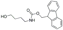 N-(Fluoren-9-ylmethoxycarbonyl)-4-aminobutan-1-ol 结构式