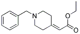 Ethyl 2-(1-benzylpiperidin-4-ylidene)acetate 结构式