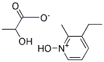 乙基羟基甲基吡啶鎓乳酸盐 结构式