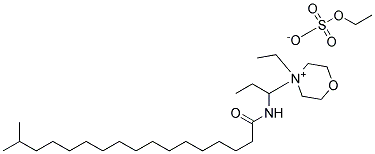 异硬脂酰胺丙基乙基吗啉氮鎓乙基硫酸盐 结构式