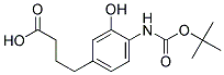 Boc-3-Hydroxy-4-aminophenylbutyric acid 结构式