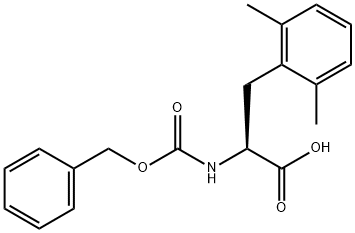 CBZ-2,6-DIMETHY-L-PHENYLALANINE 结构式