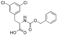 Cbz-3,5-Dichloro-L-Phenylalanine 结构式