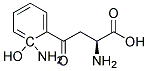 D-2-HYDROXYKYNURENINE 结构式